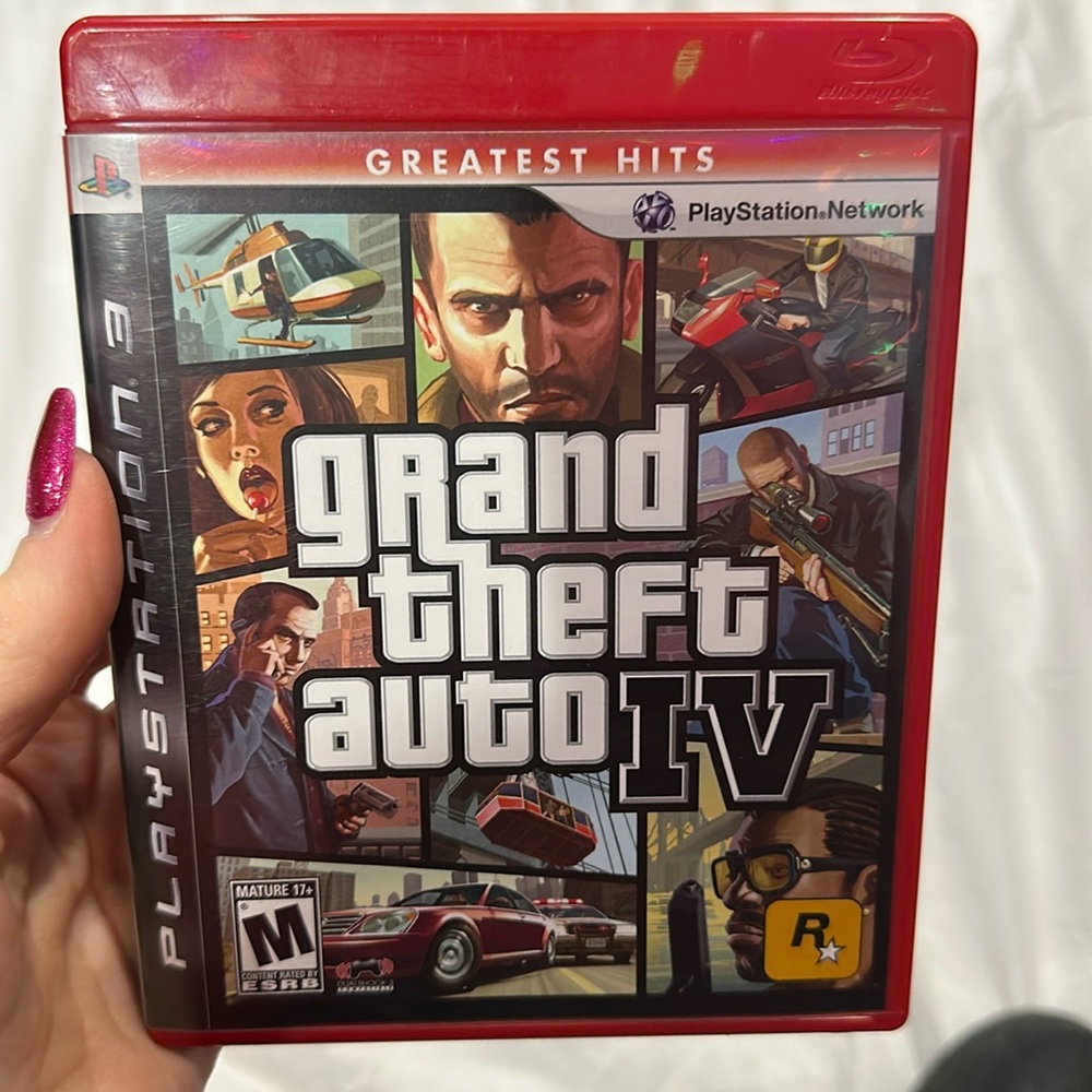 PlayStation 3 Grand Theft, Auto IV video game